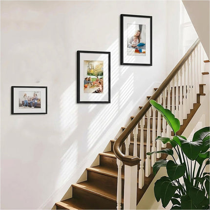 A3 A4 Artists Frames Hold 150 Pictures Creative Art Wooden Artwork Display- Black