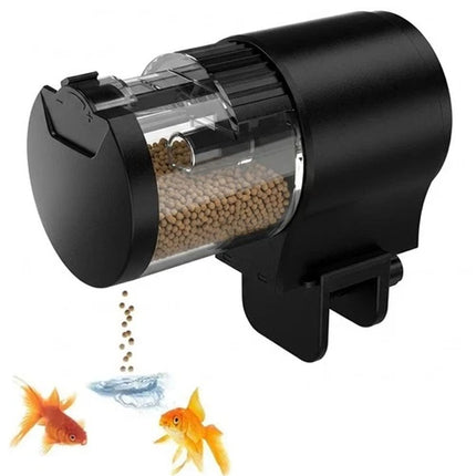 Automatic Fish Feeder 100ML Capacity Battery Operated for Aquarium Fish Tank