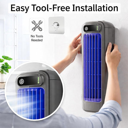Cooling Ace, Cooling Ace Air Conditioner Cooling Fan Quiet with 3 Speeds