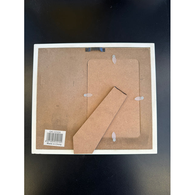 "Life Is Better With a Dog" Rustic Photo Frame – 4"x6"