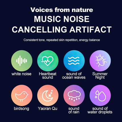 White Noise Machine Sleep Sound Therapy Relaxation For Adults Nature Sounds