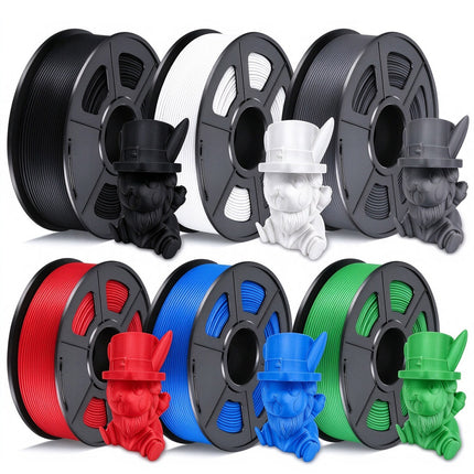 Matte PLA 3D Printer Filament 1.75mm 1.1KG, Multiple Colour Options
