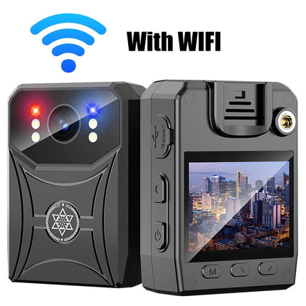 18 Hour 1080P Camcorder Mini Police Body Camera HD 120° Video DVR IR Night Cam