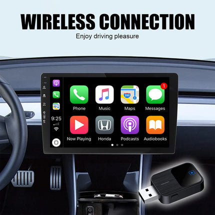 Wired Convert Wireless CarPlay Android Auto Connection USB Dongle Adapter