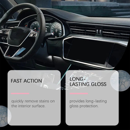 4x Polishing Cleaner Car Interior, Car Interior Detailer and Cleaner 100ml
