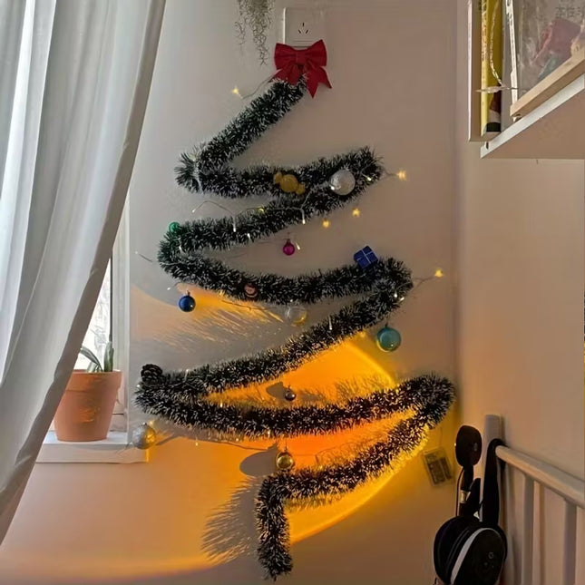 10 Pcs Christmas Tinsel Party Xmas Garland Decoration Tree Home Decor