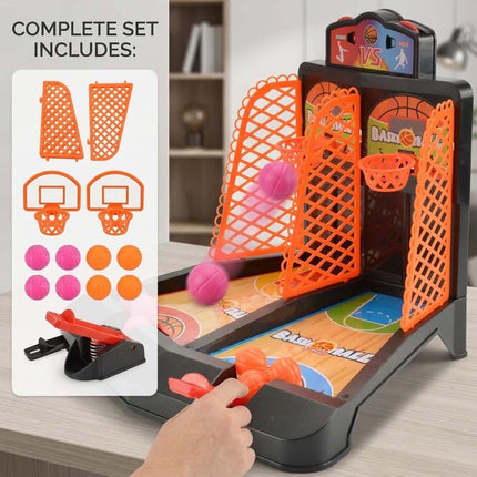 2 Players Mini Basketball Shooting Game Indoor Table Games Set Toy Gift
