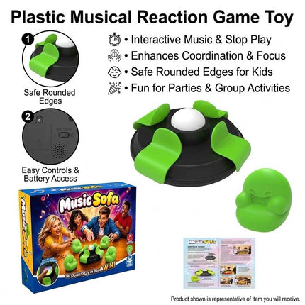 Beat Slap Board Game Set For Family Party With Light Sound Host And 4 Mini Sofas
