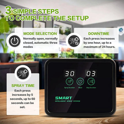 Reptile Fogger Automatic Reptile Mister Fogger For Terrarium Humidifiers & Timer
