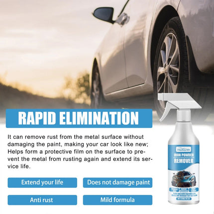 1PCS Car Rust & Iron Particle Remover Spray, Fast-Acting Metal Surface, Rust Remover - Image 5