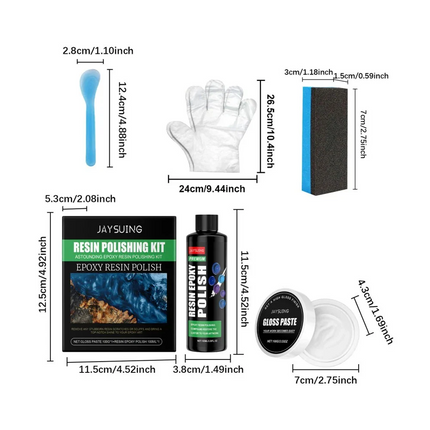 1Set Epoxy Resin Polishing Kit - Epoxy Resin Polishing Compound Specially Formulated - Image 8
