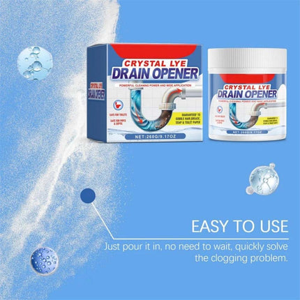 1X Crystal Lye Drain Opener Powder, All-Purpose Drain Cleaner for Kitchen - Image 6