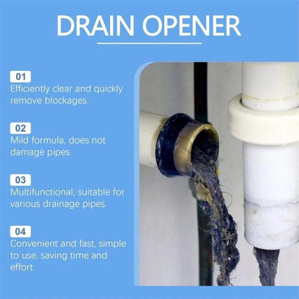 1X Crystal Lye Drain Opener Powder, All-Purpose Drain Cleaner for Kitchen - Image 7