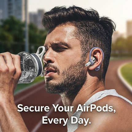 2 Pairs Lavanda Ear Hooks Anti Lost Secure AirPods 2 2nd 3rd Pro Generation Holder Loops - Image 4