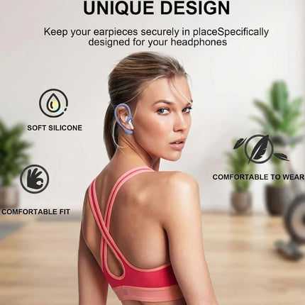 2 Pairs Lavanda Ear Hooks Anti Lost Secure AirPods 2 2nd 3rd Pro Generation Holder Loops - Image 5