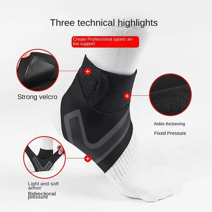 2 Pcs Right And Left Foot Ankle Brace Support Compression Sleeve Plantar Fasciity Foot Wrap Pain Relief - Image 4