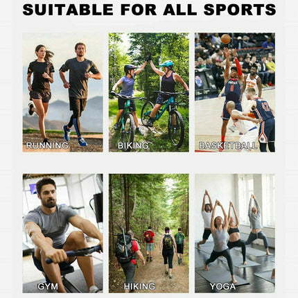 2 Pcs Right And Left Foot Ankle Brace Support Compression Sleeve Plantar Fasciity Foot Wrap Pain Relief - Image 9