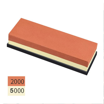 Dual Whetstone Cutter Sharpening Stone Grinding Knife Waterstone Kitchen Wet