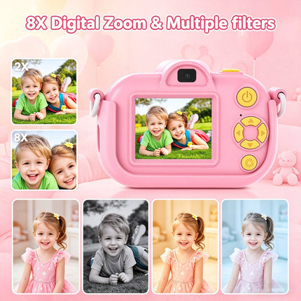 Digital Camera 1080P HD Video Camera with 32G SD Card Birthday Gifts