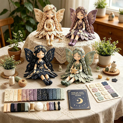 Moon Fairy Patchwork DIY Collection, Fun  Fairies Patchwork Sewing Craft Kit