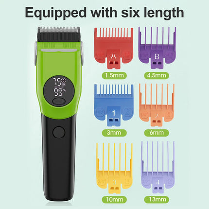Cat Dog Pet Clippers Hair Electric Clipper Grooming Trimmer Shaver Cordless Kit