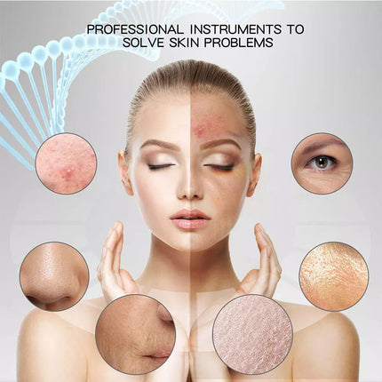 Facial Skin Scrubber Ultrasonic Dirt Cleaning Blackhead Remover Face Clean Care