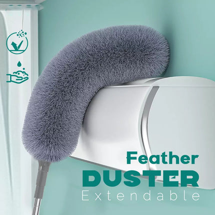 Feather Extendable Telescopic Brush Long Handle Magic Static Microfiber
