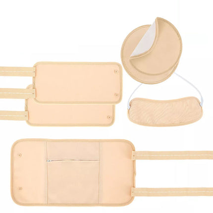 Castor Oil Pack Kit Compress Reusable Wrap Belt Inflammation Toxin Remover Sets
