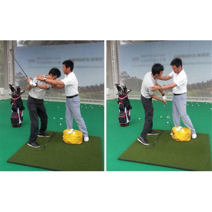 Golf Power Impact Smash Bag Driving Swing Aid Hit Practice Training Trainer