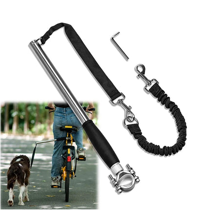 Dog Bicycle Leash for Exercising Training Jogging Cycling Bike Leash Pet Leash