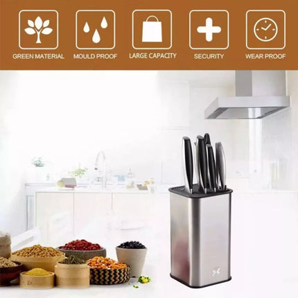 Knife Block Stand Universal – Without Knives Kitchen Organizer Rack