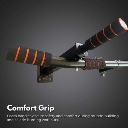 Chin Up Strength Training Horizontal Bars Exercise Wall Mounted Pull Up Bar