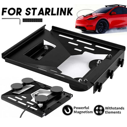 For Starlink Mini Roof Mount Mini Magnetic Roof Mount RV Roof Carbon Steel Waterproof Anti Rust