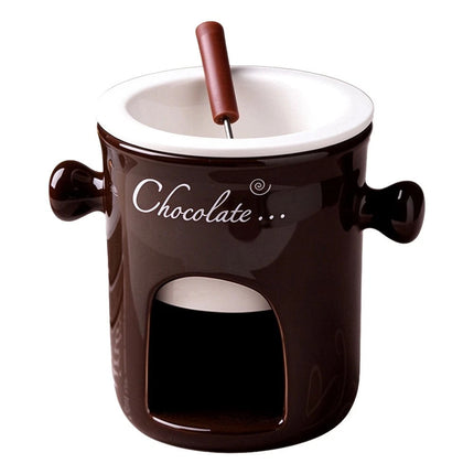 Cheese Chocolate Melting Ceramic Creative Coffee Mug Cup Personal Fondue Mugs