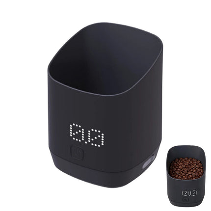 Rechargeable Coffee Dosing Cup Bean Weight Scale Digital LED Display Espresso