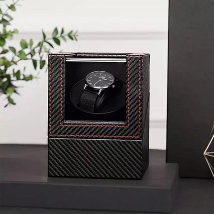 Single Automatic Watch Winder Storage Display Case Box With Silent Xmas Gift AU