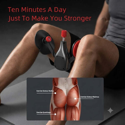 Thigh Master & Kegel Exerciser - Pelvic Floor Muscle Trainer for Men &Women Black Dual Purpose