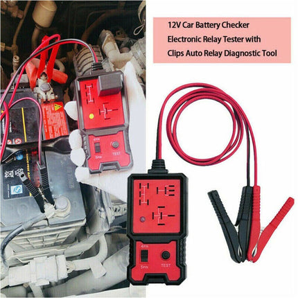 Universal 12V Electronic Automotive Relay Tester Auto Car Battery Checker Tool