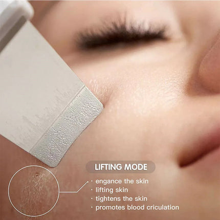 Facial Skin Scrubber Ultrasonic Dirt Cleaning Blackhead Remover Face Clean Care