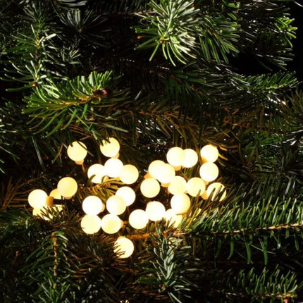 100Led 10.9M Warm White Berry Solar Christmas Party String Garden Lights