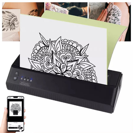 Wireless Tattoo Transfer Stencil Printer Drawing Thermal Stencil Maker Copier