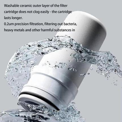 Kitchen Faucet Water Tap Purifier Home Faucet Multi-Stage Filtration Removable