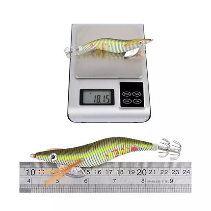 6 Squid Jigs  Lure 3.0 Egi Glow Tall  Tackle Calamari Squid Jig Fishing Lures