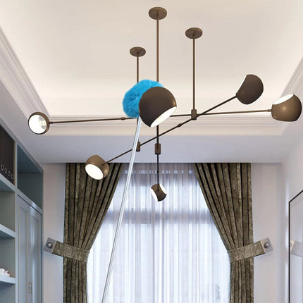 Telescopic Ceiling Duster Cleaner for Cleaning Ceiling Fan Window Pendant Lamp  (Blue)