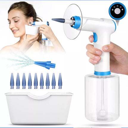 Earwax Cleaning Kit Ear Wax Washer Electric Ear Wax Removal Irrigation Cleaner