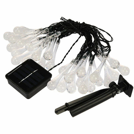 Outdoor Solar Powered 30 LED String Light Garden Patio Yard Landscape Lamp Party Multi-Color 6.5m (30 lights)