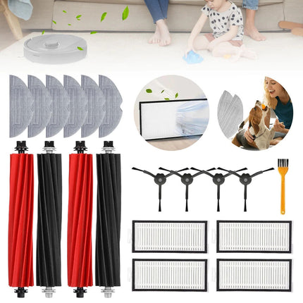 18 Pack Robot Vacuum Parts For Roborock S8 S8 Plus Includes Filter And Brush