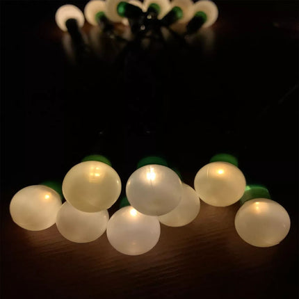 100Led 10.9M Warm White Berry Solar Christmas Party String Garden Lights