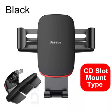 Gravity Car Phone Holder CD Slot Air Vent Mount for iPhone 15 14 Samsung