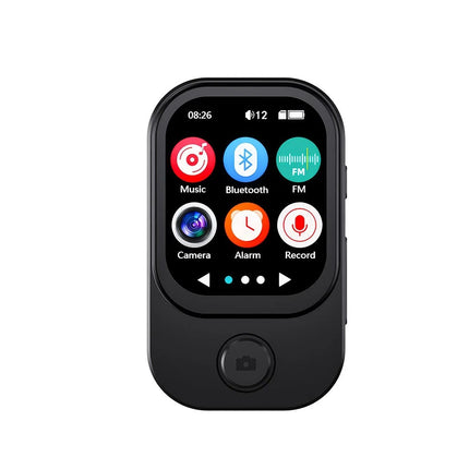 MP3 Player Touch Screen Bluetooth Music Speaker FM Radio Voice Recording W/ Cam